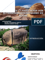 Sistema de Clasificación Por Alteración-Intemperismo en Rocas PPT Final