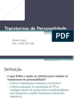 Transtornos de Personalidade