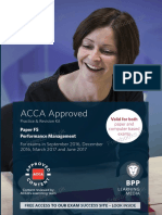 ACCA F5 Performance Management - BPP Revision Kit 2017 (Freebooks - PK) PDF