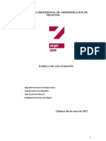 Informe de Proyectos de Inversión - Zegel Ipae - Papilla de Aguaymanto - Enero 2017.