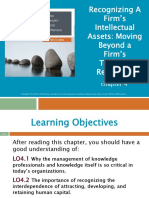 Recognizing A Firm's Intellectual Assets: Moving Beyond A Firm's Tangible Resources