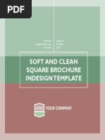 Square Brochure Indesign Template