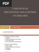 Concepts of Prevention and Control of Diseases: R. Venkitachalam