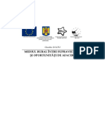 Mediul Rural Intre Supravietuire Si Oportunitati D PDF