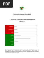 GU-501 - Guidelines For Excavating and Working Around Live Pipelines