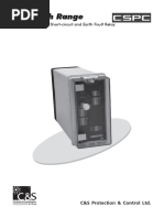 1-12 Overcurrent, Short Circuit and Earth Fault Relay