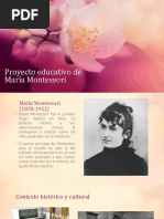 Proyecto Educativo de Maria Montessori