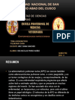 Univesidad Nacional de San Antonio Abad Del Cusco: Facultad de Ciencias Agrarias