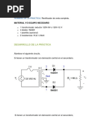 Practica1 - Electricidad y Electronica