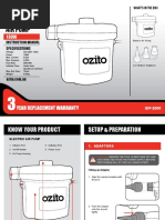 Electric Air Pump: Instruction Manual Specifications