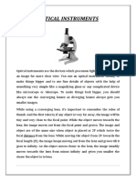 Optical Instruments