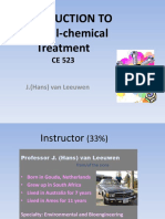 Introduction To Physical-Chemical Treatment: J. (Hans) Van Leeuwen