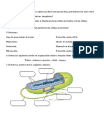 Examen Biología 1 Eso Tema 5