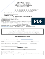 Powerlifting Meet Form