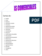 Cartas Comerciales