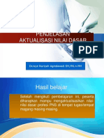 Bahan Tayang Penjelasan Aktualisasi 6 JP 2