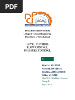 Process Control Report No.1