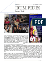 Nostrum Fides: Fides Strikes A Record Deal!