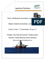 MARCONY Clasificacion de Bombas y Compresores