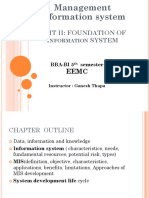 Chapter 2 Fundamentals of Information System