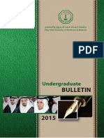 Undergraduate Bulletin 2015 PDF