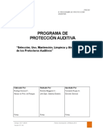 Programa de Proteccion Auditiva