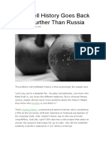 Kettlebell History Goes Back Much Further Than Russia