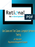 Use Cases N Test Cases