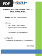 Fundamentación Teórica y Las TIC