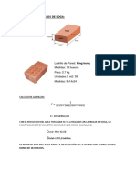 Calculo de Ladrillos de Soga