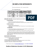 Dependents Enrollment Form PDF