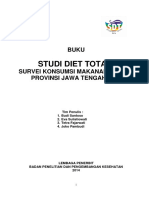 Buku Studi Diet Total Survei Konsumsi Makanan Individu Jawa Tengah 2014