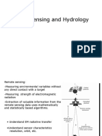 Remote Sensing Hydrology