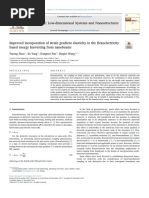 Physica E: Low-Dimensional Systems and Nanostructures: Yarong Zhou, Xu Yang, Dongmei Pan, Binglei Wang