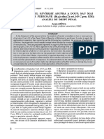 2 - 10 - Omorul Savarsit Asupra A Doua Sau Mai Multor Persoane (Lit.g) Alin. (2) Art.145 C.pen - RM) - Analiza de Drept Penal