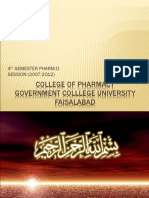 College of Pharmacy Government Colllege University Faisalabad