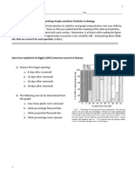 Section Assignement 1 - Graphing and Stats