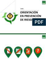 Orientación en Prevención de Riesgos: Curso