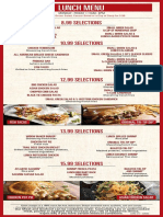 Claim Jumper Pizza Menu