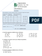 Trabajo Practico N 4 Enteros Multip y Div