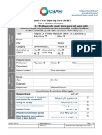 3 Sentinel Event Reporting Form (SERF) .