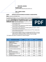 Carta Entrega de Materiales Almacen Central