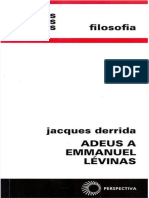 (1997a) Derrida - Adeus A Emmanuel Lévinas