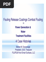 Fouling Release Coatings Combat Fouling: Power Generation & Water Treatment Facilities