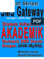 Source Code Skripsi Java SMS Gateway - Sistem Informasi Akademik Berbasis SMS Dengan JAVA Dan MySQL