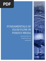 Fundamentals of Fluid Flow in Porous Media 