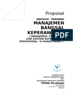 Proposal Manajemen Bangsal