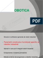 Parametrii Constructuv-Functionali Specifici Ai Robotilor Industriali