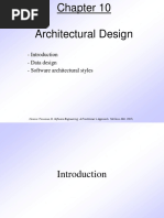 5.pressman CH 10 Architectural Design