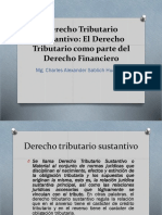 Derecho Tributario Sustantivo-El Derecho Tributario Como Parte Del Derecho Financiero